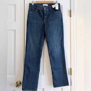 Abercrombie & Fitch 90s Straight Mid-Rise 28 Regular